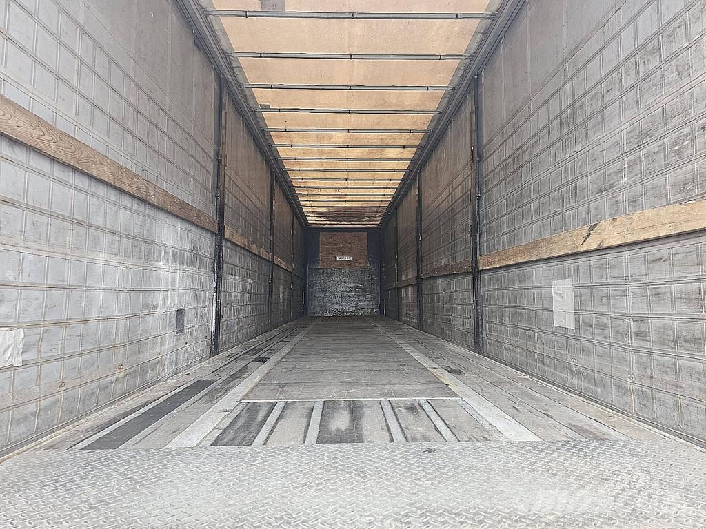 Leci Trailer SREM COIL نصف مقطورات بباب جانبي