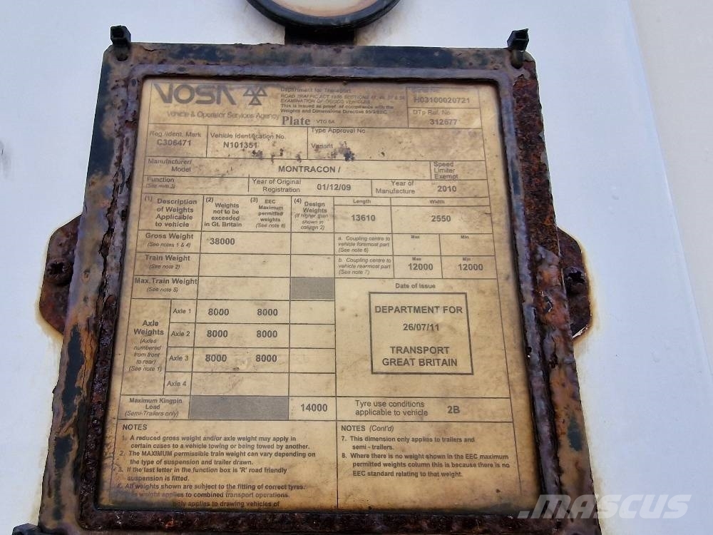 Montracon Fridge Trailer Prikolice hladnjače