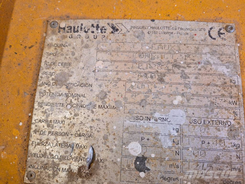 Haulotte Compact 12 Plataformas tijera
