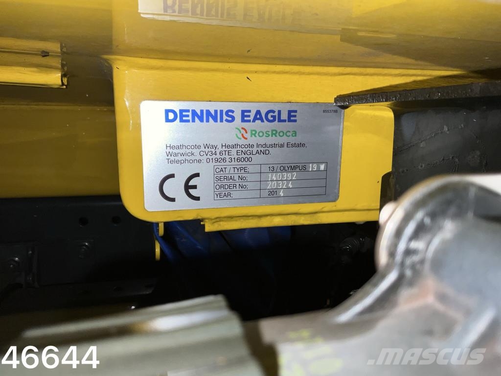 DAF FAG CF 290 Euro 6 Terberg RosRoca 19m³ Just 59.028 Prügiautod