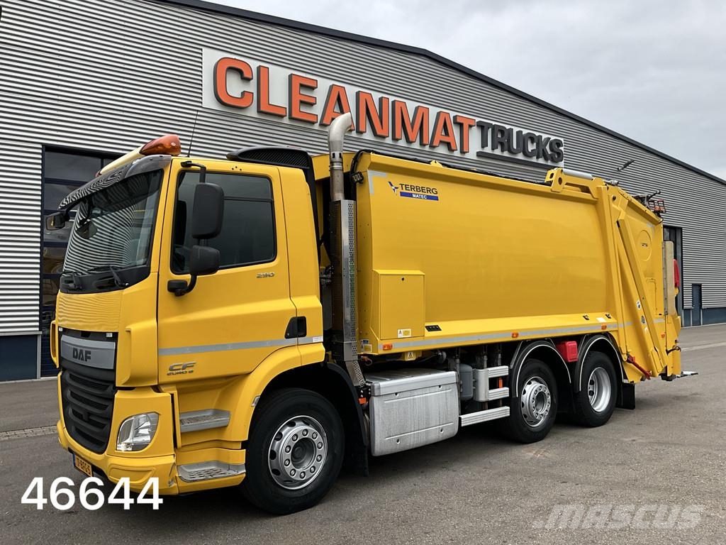 DAF FAG CF 290 Euro 6 Terberg RosRoca 19m³ Just 59.028 Prügiautod