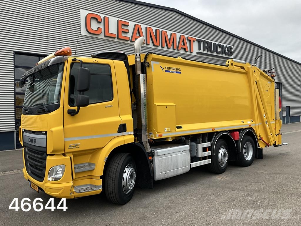 DAF FAG CF 290 Euro 6 Terberg RosRoca 19m³ Just 59.028 Prügiautod
