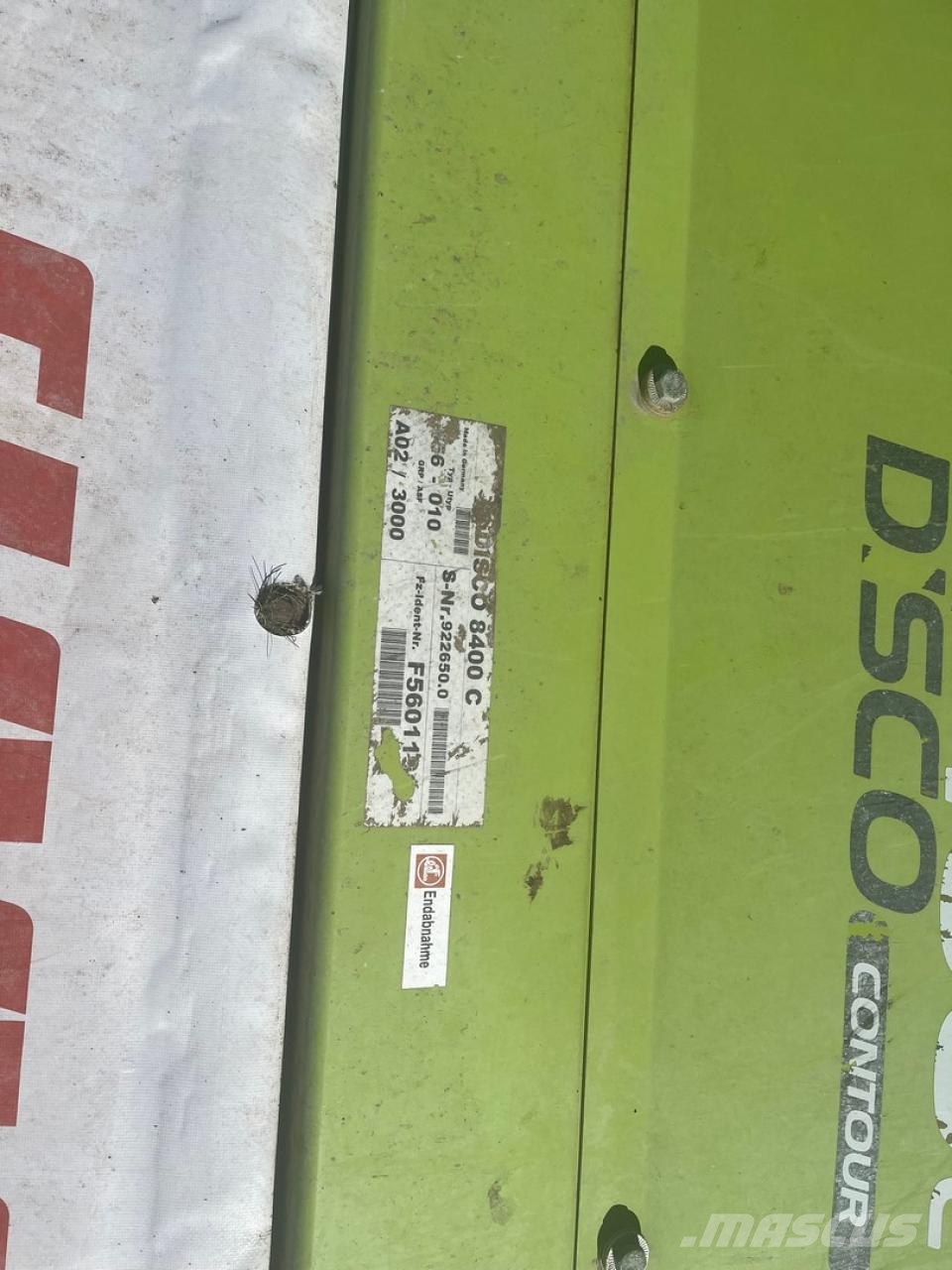 CLAAS Disco 8400 C Contour Žací stroj-kondicionér