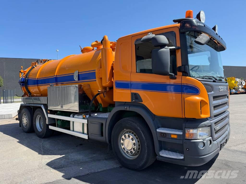 Scania P360 6x2*4 12.500 l. Korp & Son Camiones aspiradores/combi