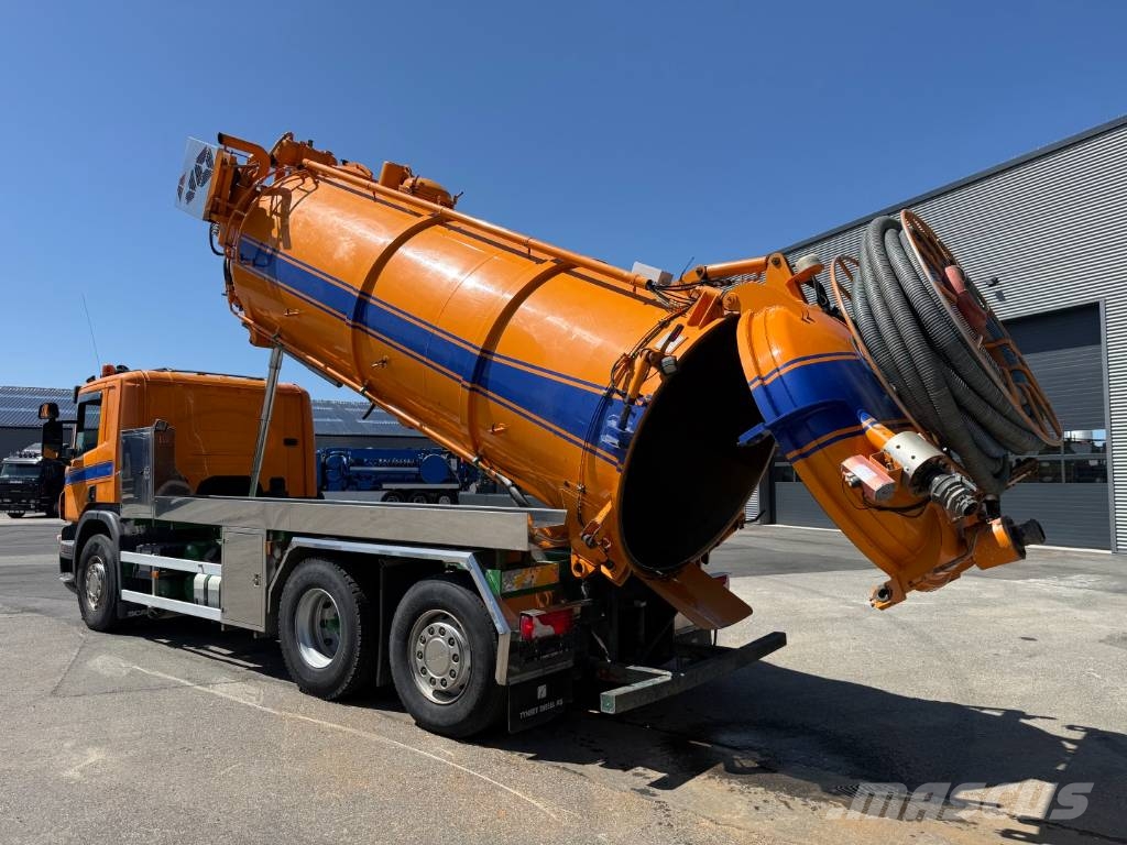 Scania P360 6x2*4 12.500 l. Korp & Son Camiones aspiradores/combi