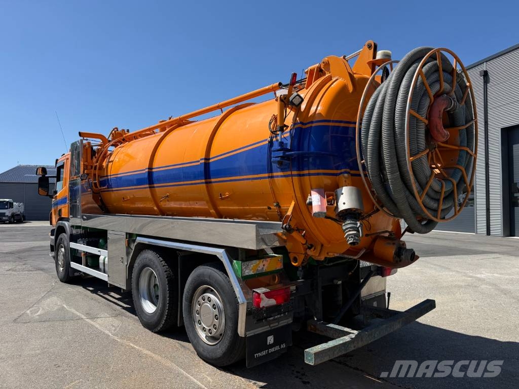 Scania P360 6x2*4 12.500 l. Korp & Son Camiones aspiradores/combi