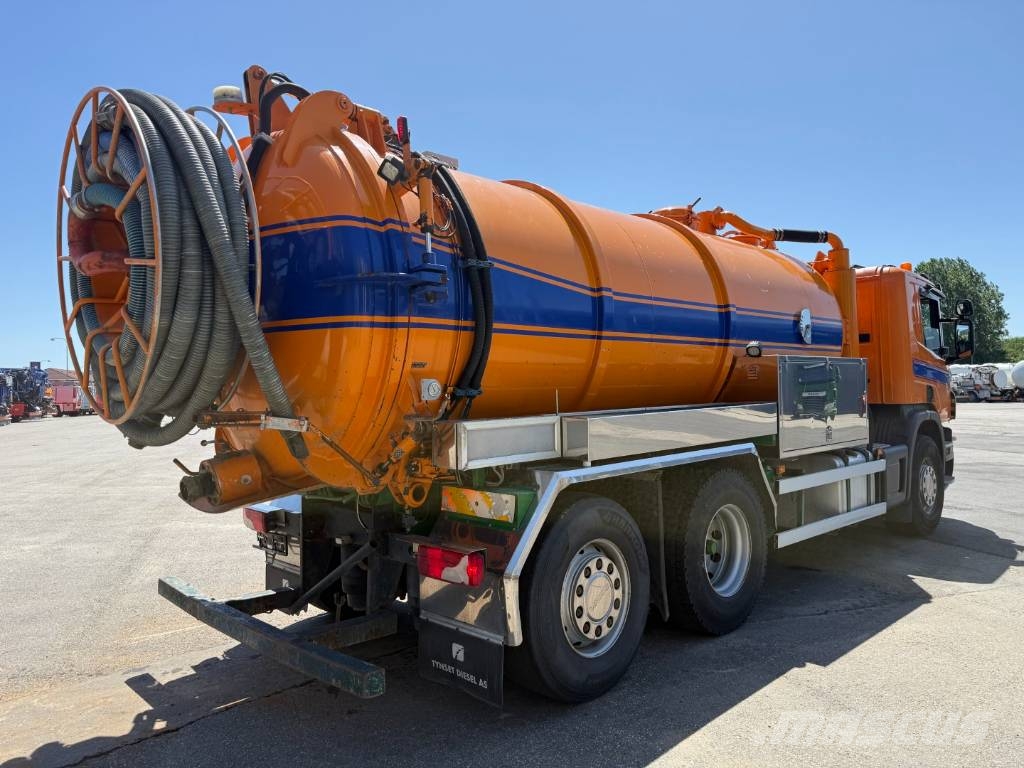Scania P360 6x2*4 12.500 l. Korp & Son Camiones aspiradores/combi