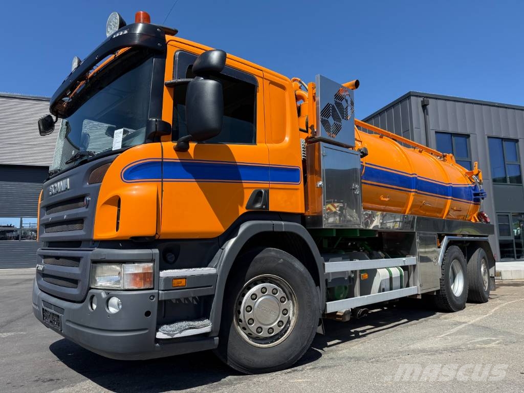 Scania P360 6x2*4 12.500 l. Korp & Son Camiones aspiradores/combi