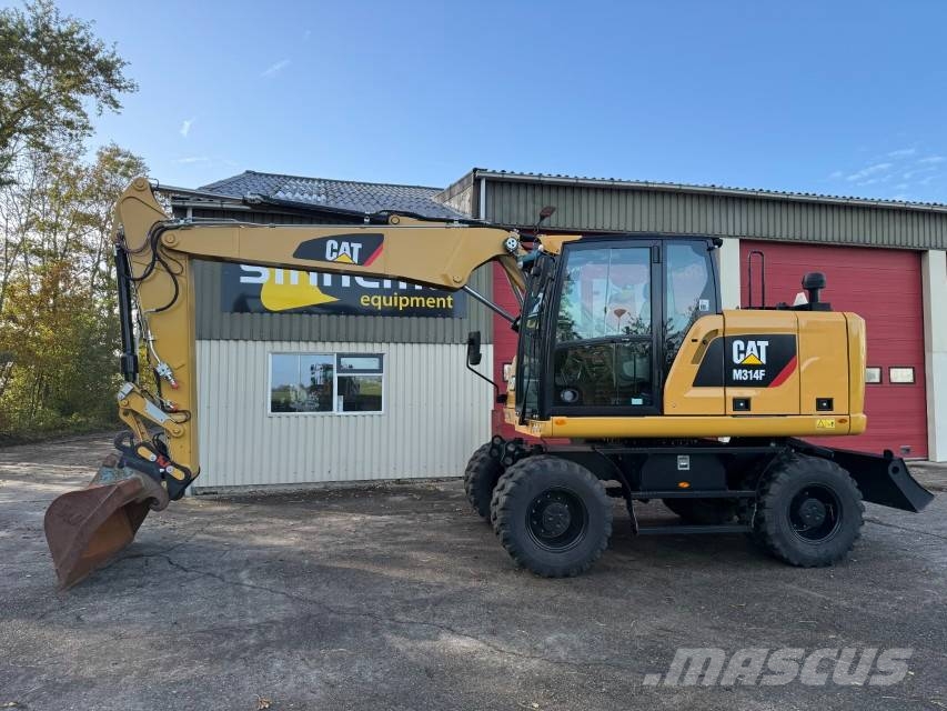 CAT M314F Ratiniai ekskavatoriai