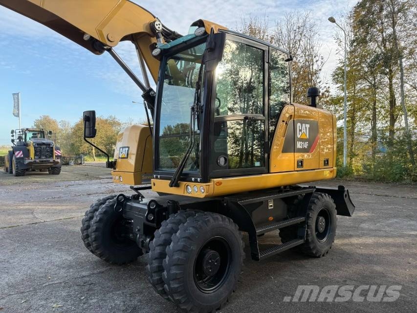CAT M314F Ratiniai ekskavatoriai
