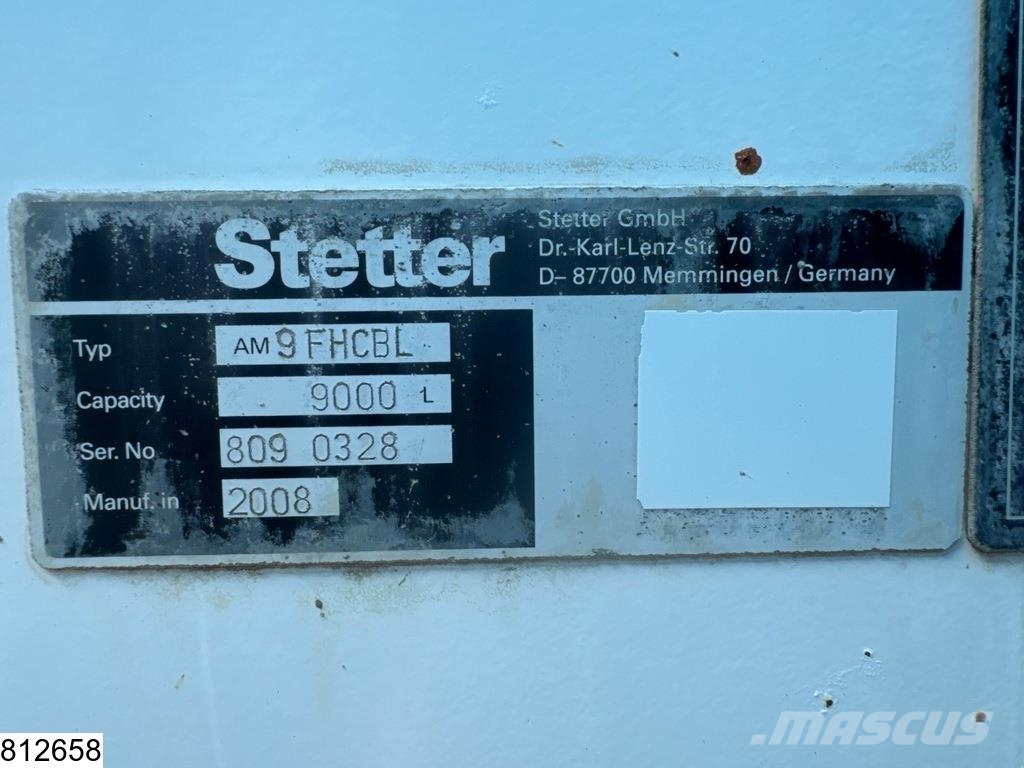 DAF CF 85 360 8x4, AURO 4, Stetter 9m3, Steel suspensi Avtomešalci za beton