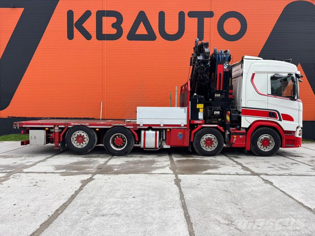 Scania R 500 8x2*6 HIAB 800E-7 + JIB / PLATFORM L=5965 mm Autogru