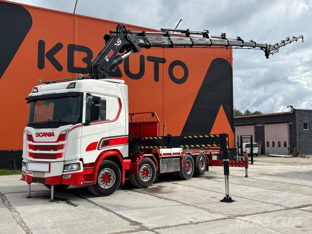 Scania R 500 8x2*6 HIAB 800E-7 + JIB / PLATFORM L=5965 mm Autogru