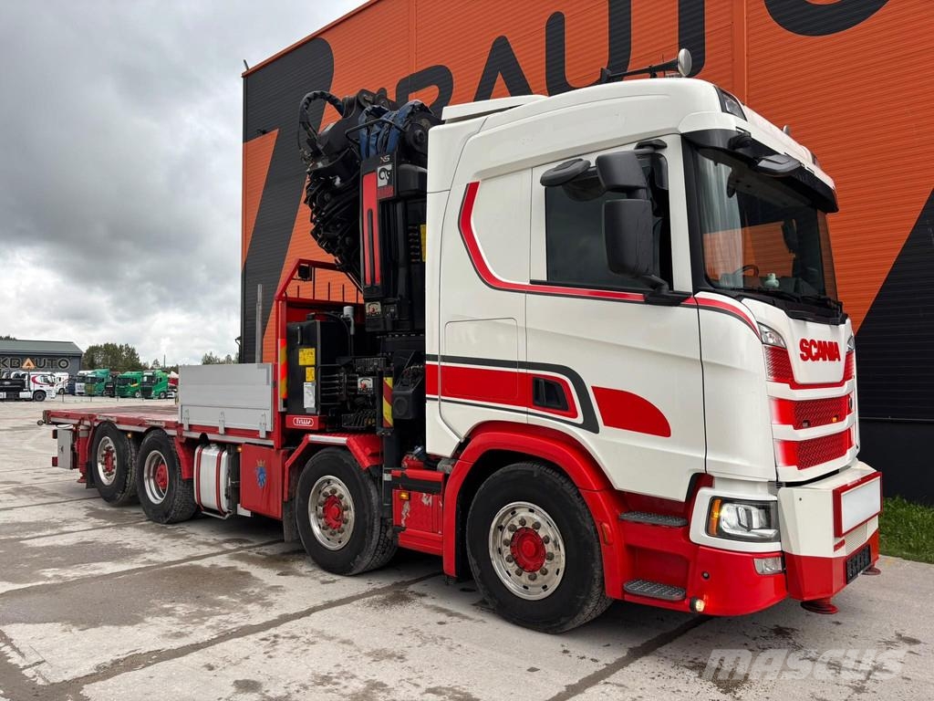 Scania R 500 8x2*6 HIAB 800E-7 + JIB / PLATFORM L=5965 mm Autogru