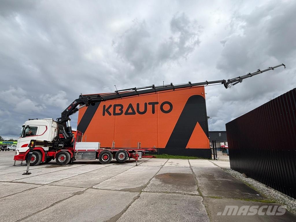 Scania R 500 8x2*6 HIAB 800E-7 + JIB / PLATFORM L=5965 mm Autogru