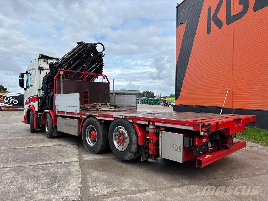 Scania R 500 8x2*6 HIAB 800E-7 + JIB / PLATFORM L=5965 mm Autogru