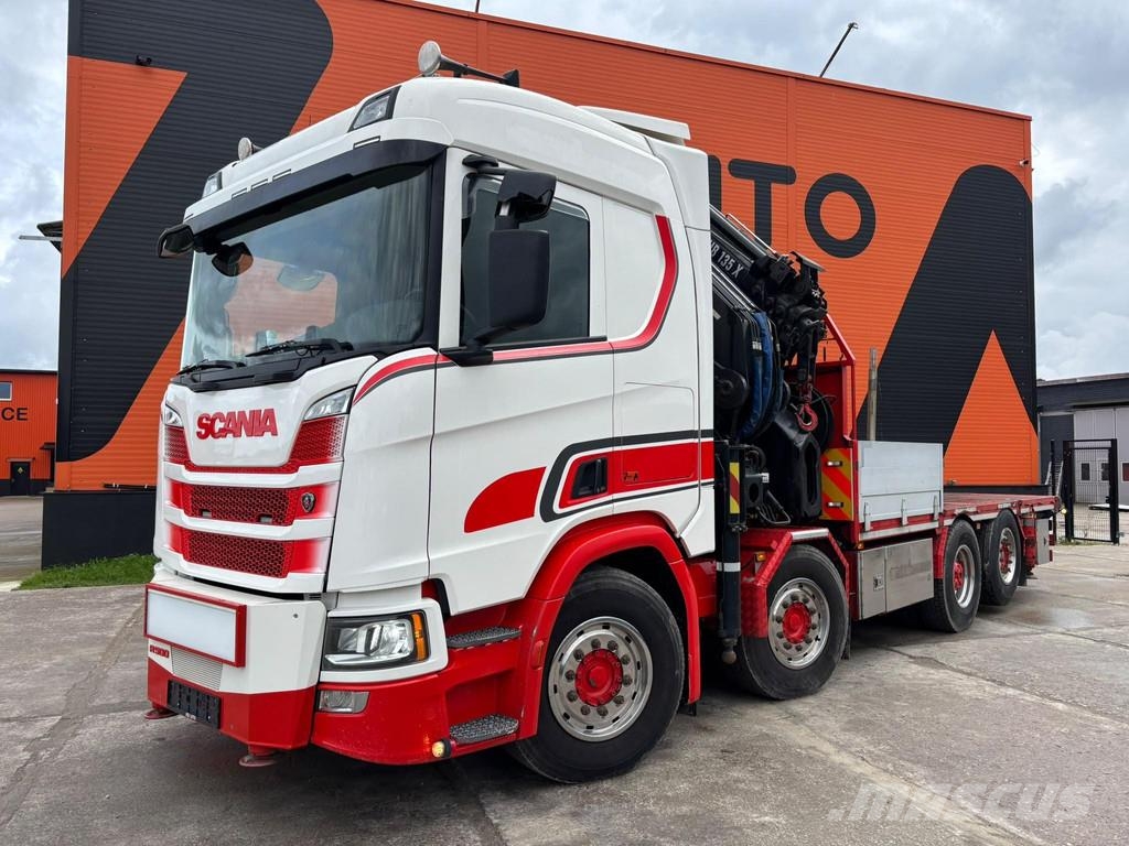 Scania R 500 8x2*6 HIAB 800E-7 + JIB / PLATFORM L=5965 mm Autogru