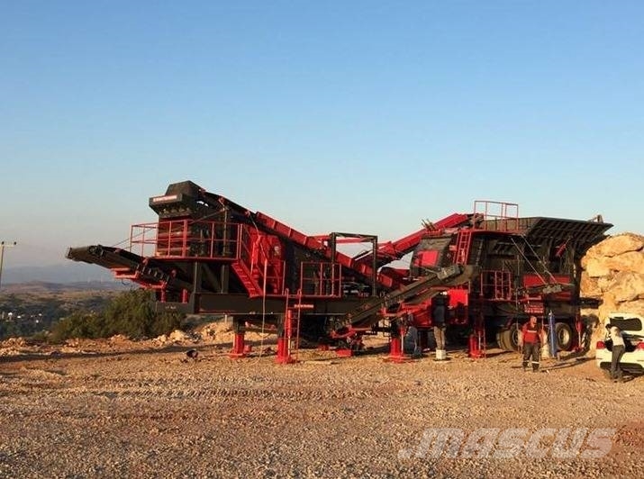 Constmach 250-300 TPH Mobile Limestone Crushing Plant Iseliikuvad purustid