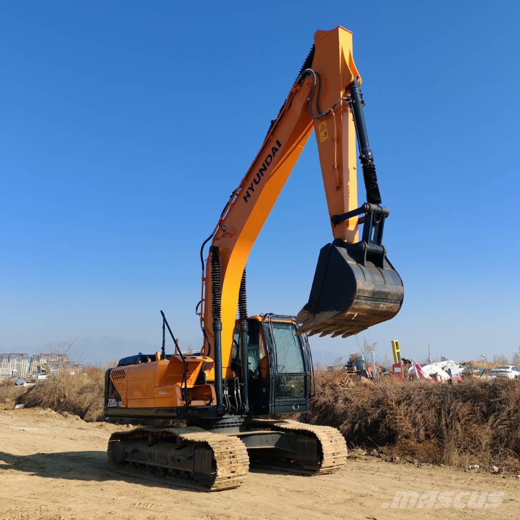 Hyundai 220 lc Paletli ekskavatörler