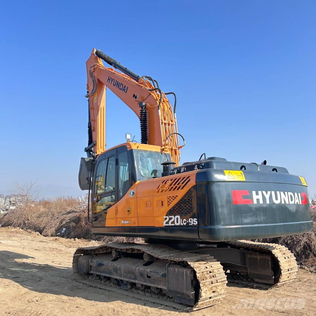 Hyundai 220 lc Paletli ekskavatörler