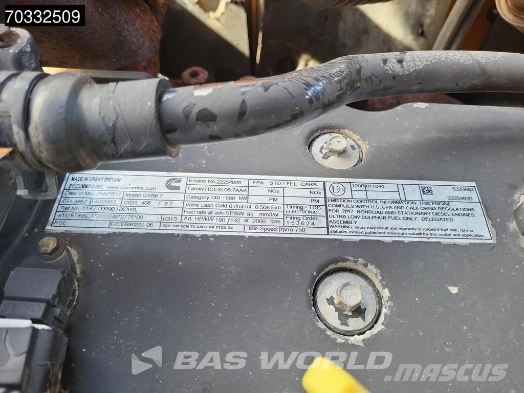 Hyundai HX260 L Crawler excavators