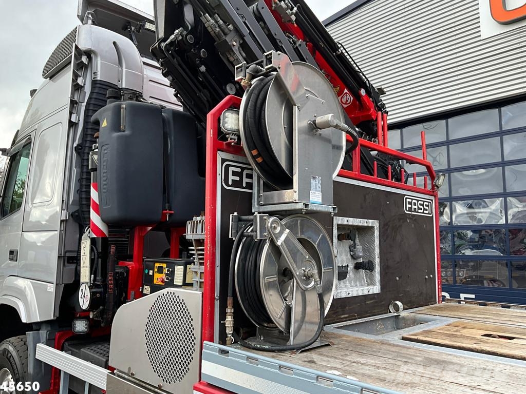 Volvo FMX 500 4x4 Fassi 31 Tonmeter laadkraan + Fly-Jib All terrain cranes