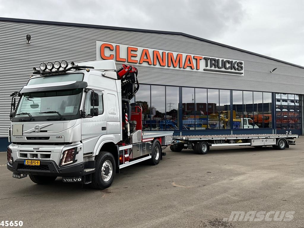 Volvo FMX 500 4x4 Fassi 31 Tonmeter laadkraan + Fly-Jib All terrain cranes
