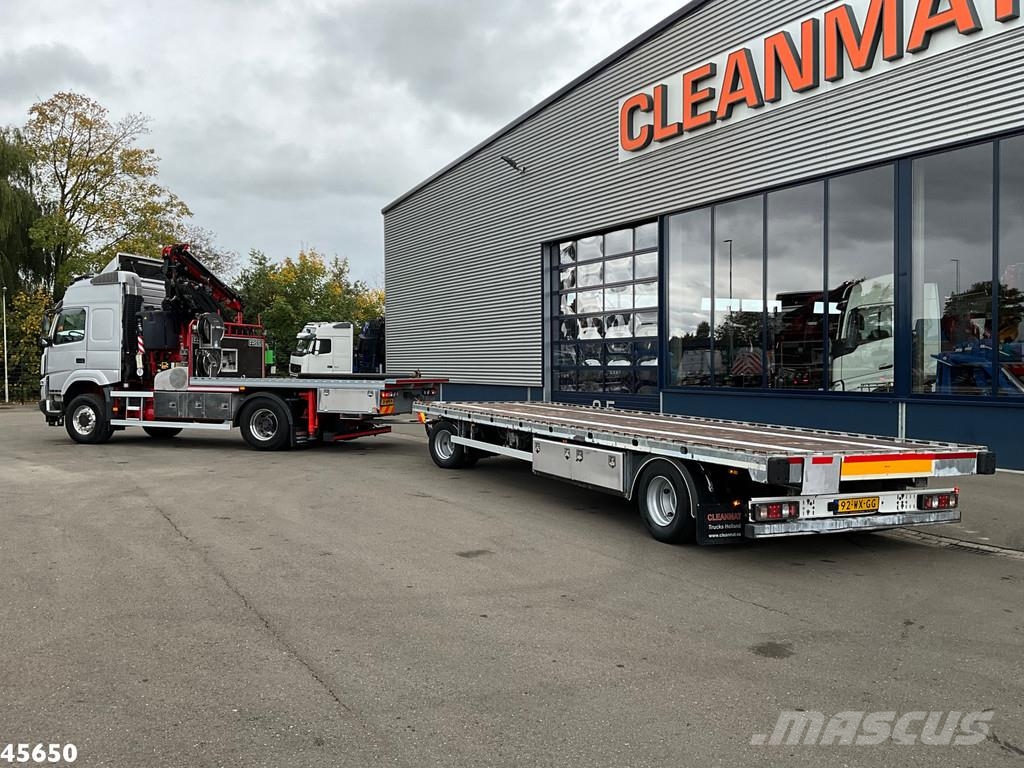 Volvo FMX 500 4x4 Fassi 31 Tonmeter laadkraan + Fly-Jib All terrain cranes