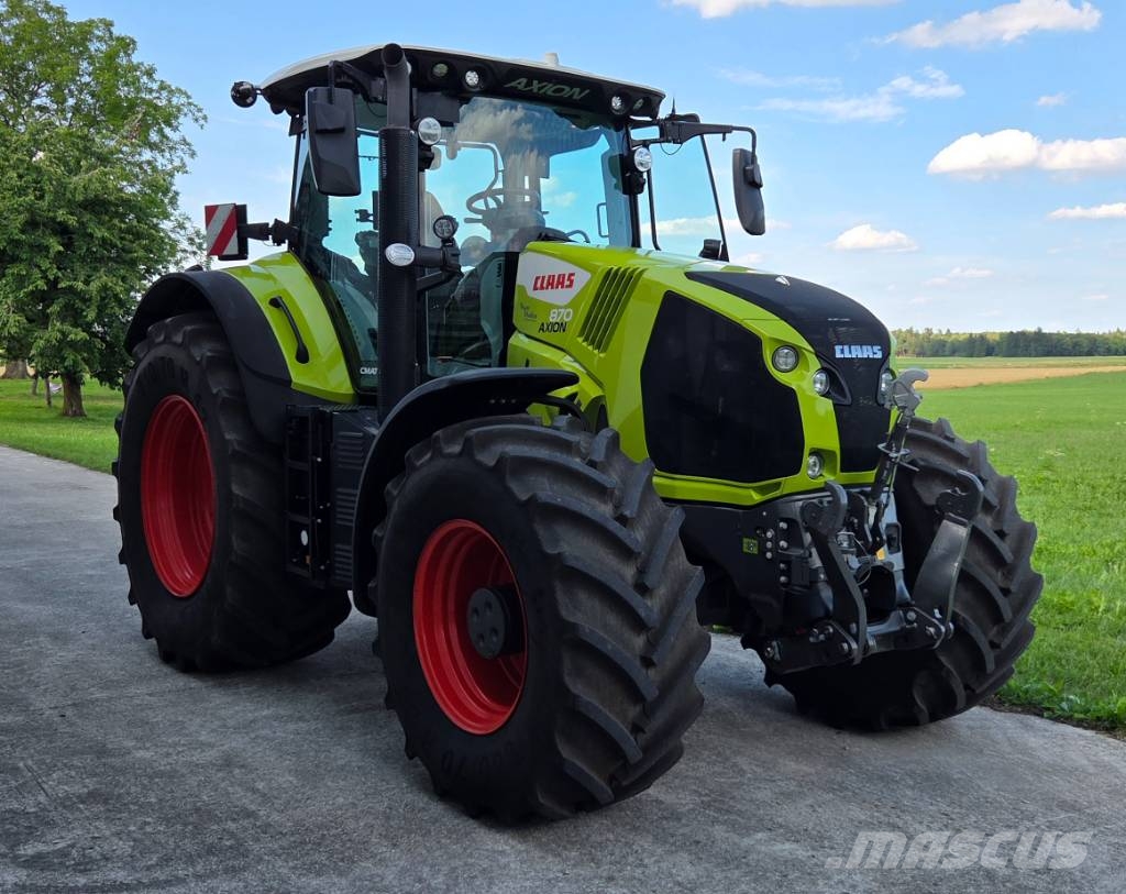 CLAAS Axion 870 Cmatic Bj.2024 780h Top Zustand 트랙터