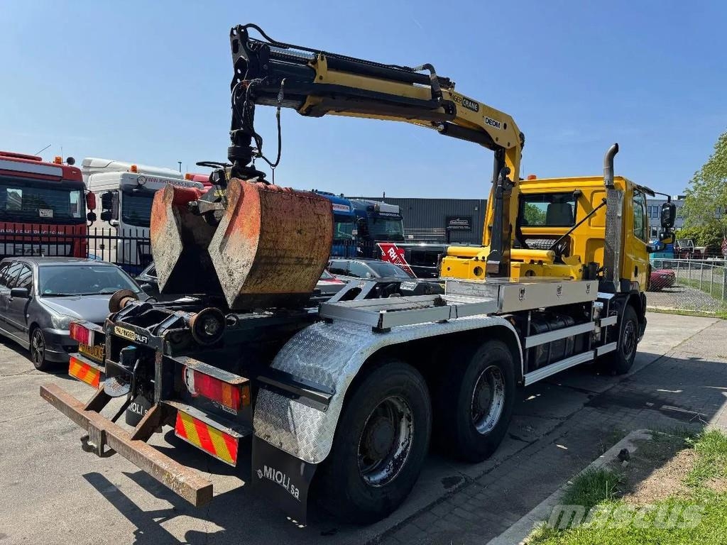 DAF CF 85.410 6X4 - EURO 5 + PALFINGER PK15500 + REMOT رافعات صالحة لكل أنواع الطرق
