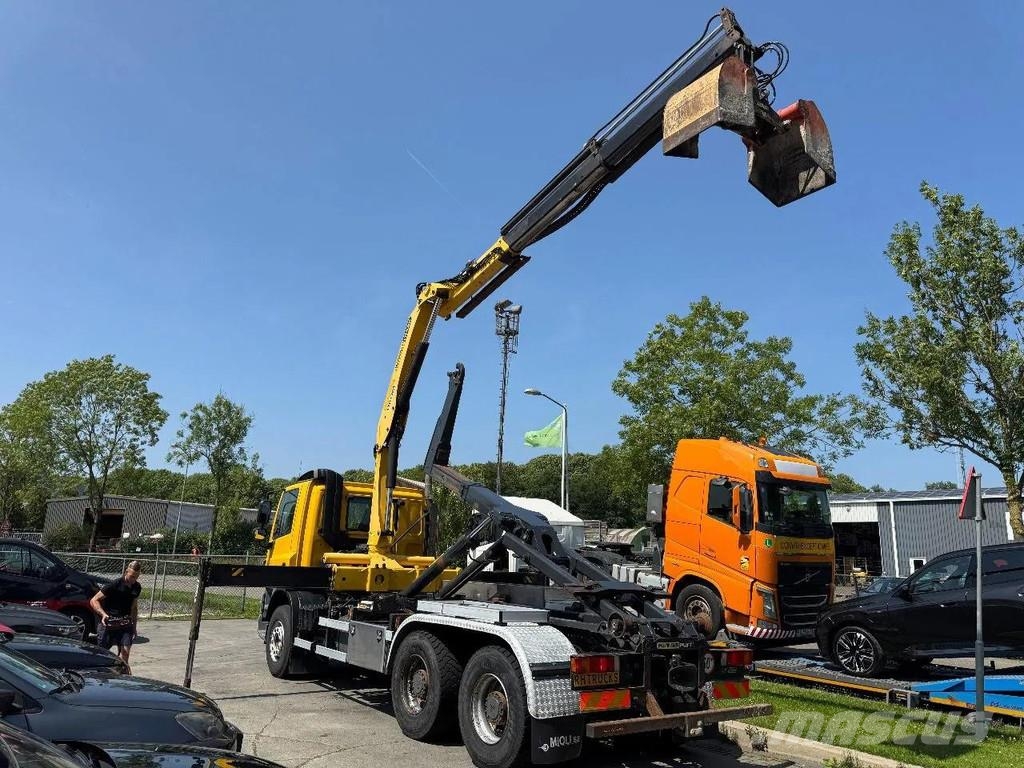 DAF CF 85.410 6X4 - EURO 5 + PALFINGER PK15500 + REMOT رافعات صالحة لكل أنواع الطرق