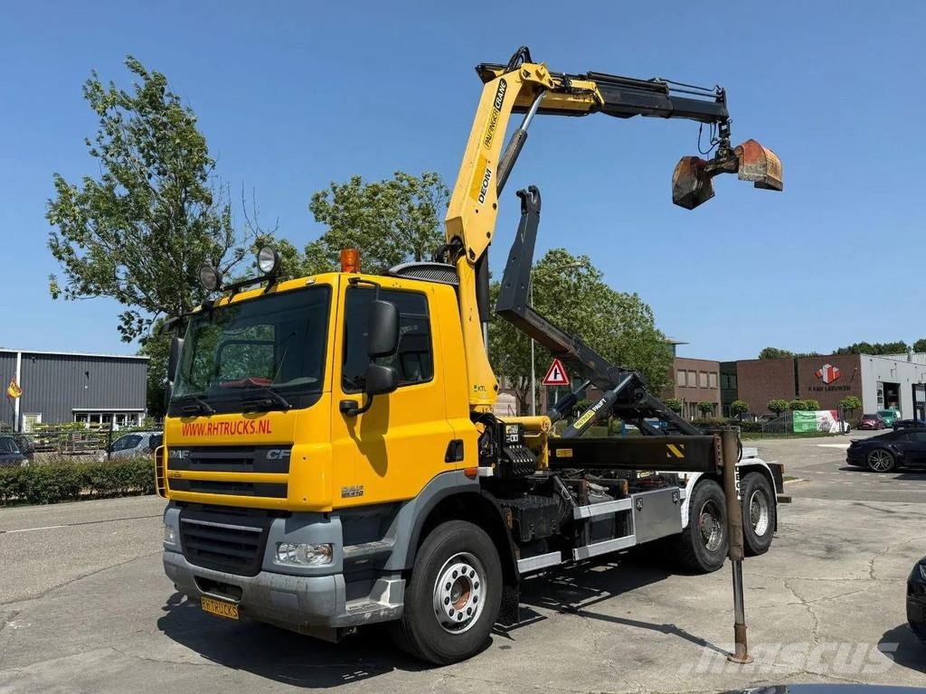DAF CF 85.410 6X4 - EURO 5 + PALFINGER PK15500 + REMOT رافعات صالحة لكل أنواع الطرق