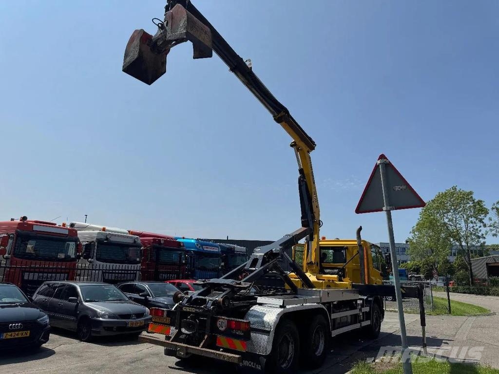 DAF CF 85.410 6X4 - EURO 5 + PALFINGER PK15500 + REMOT رافعات صالحة لكل أنواع الطرق
