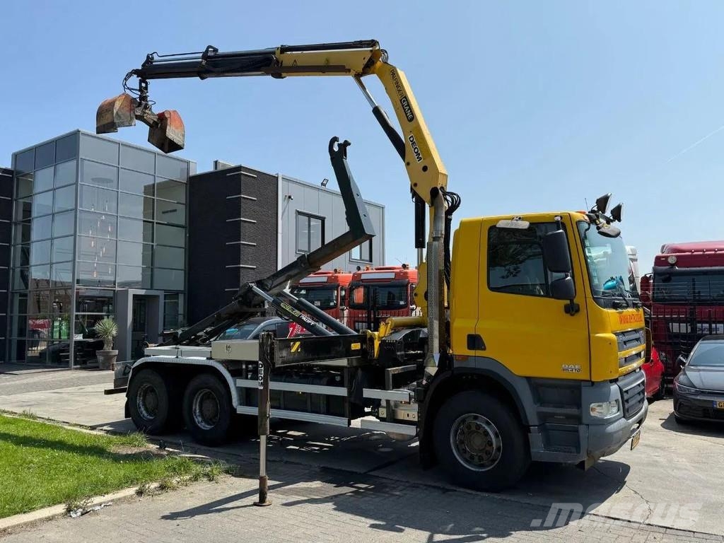 DAF CF 85.410 6X4 - EURO 5 + PALFINGER PK15500 + REMOT رافعات صالحة لكل أنواع الطرق