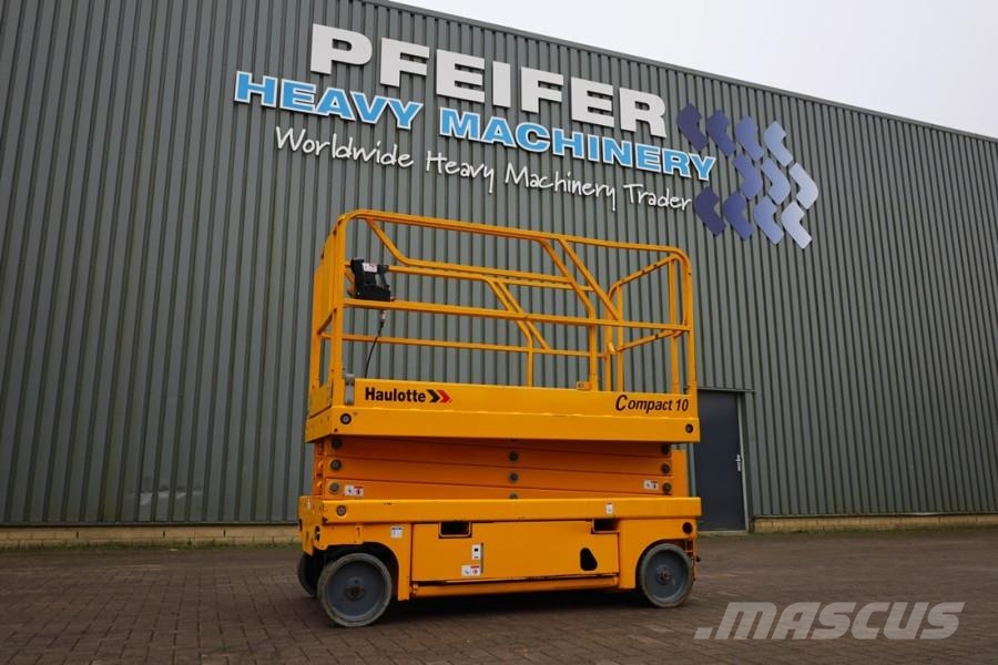 Haulotte Compact 10 Electric, 10.2m Working Height, 450kg C Scissor lifts