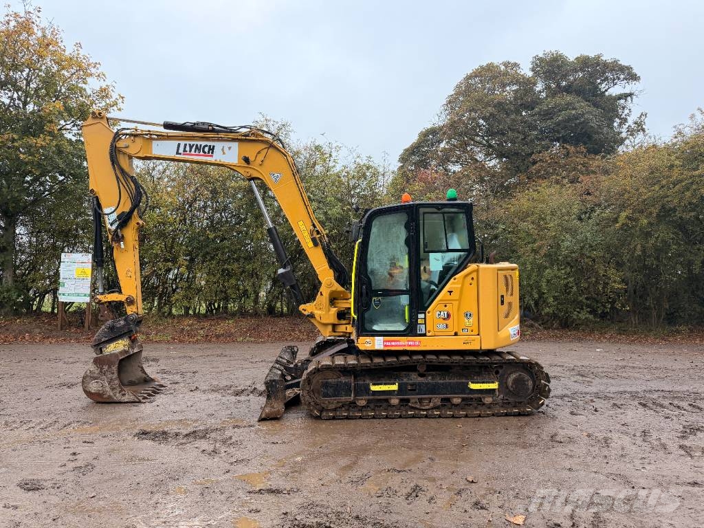 CAT 308 CR 8 Ton Midi Excavator Середні екскаватори 7т. - 12т.