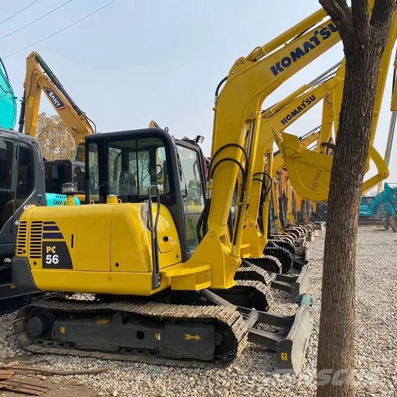 Komatsu PC 56 소형 굴삭기 7톤 미만