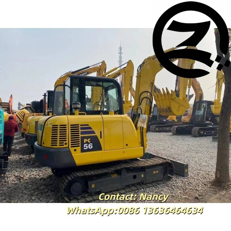 Komatsu PC 56 소형 굴삭기 7톤 미만