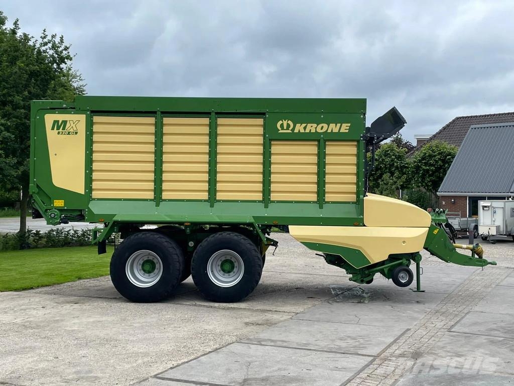Krone MX 330 GL opraapwagen NIEUW STAAT 129 UUR!! Self-propelled foragers
