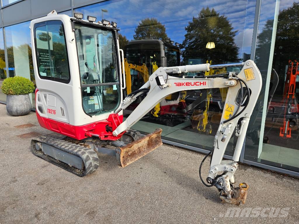 Takeuchi TB 216 Mini excavators < 7t (Mini diggers)