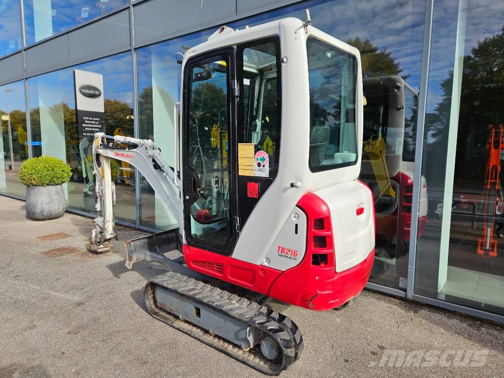 Takeuchi TB 216 Mini excavators < 7t (Mini diggers)