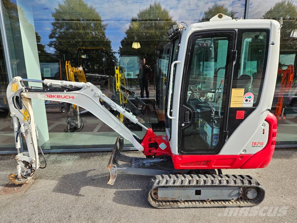 Takeuchi TB 216 Mini excavators < 7t (Mini diggers)