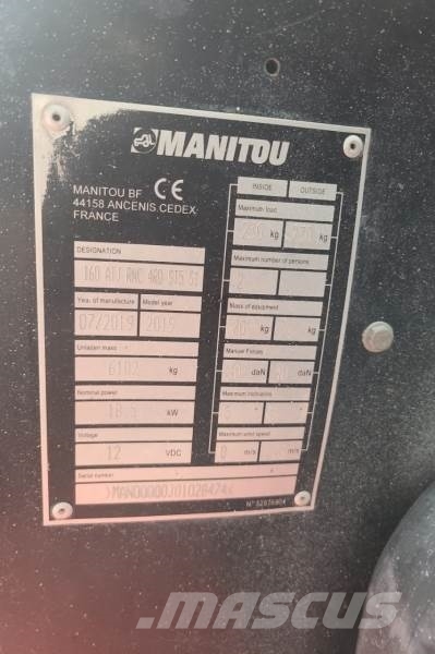 Manitou 160ATJ 4RD ST5 S1 Iseliikuvad poomtõstukid