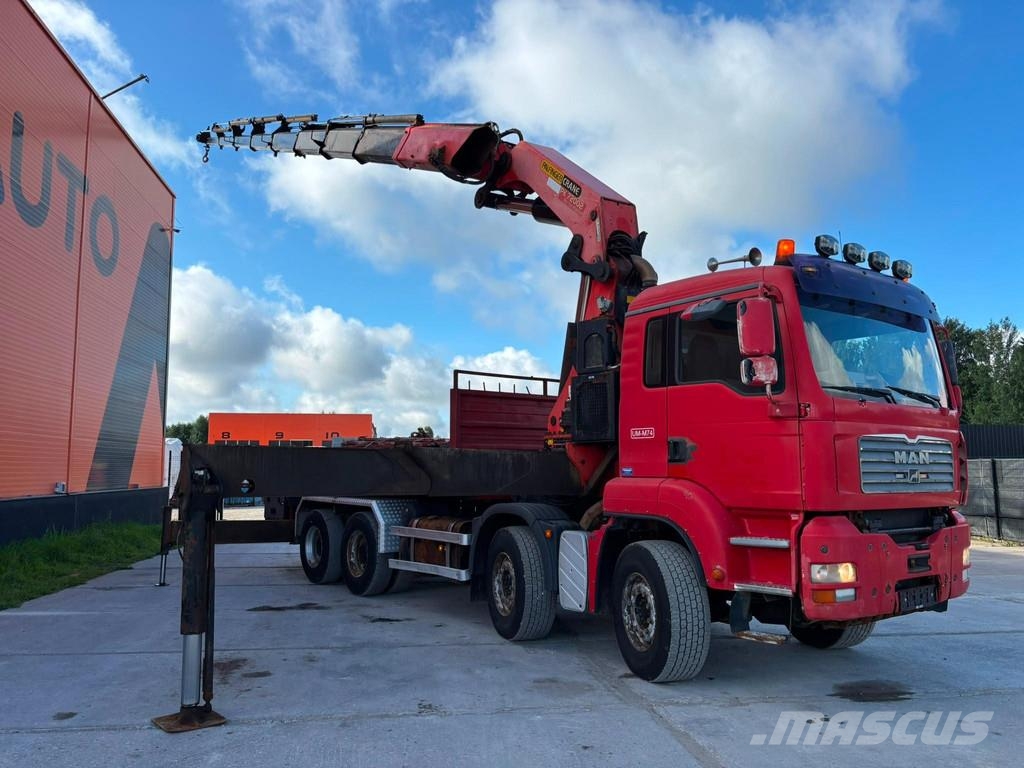 MAN TGA 35.380 8x4 PK 72002 / EXPORT OUTSIDE EU ONLY! شاحنات الرافعات