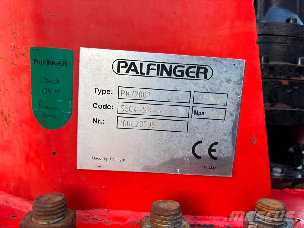 MAN TGA 35.380 8x4 PK 72002 / EXPORT OUTSIDE EU ONLY! شاحنات الرافعات
