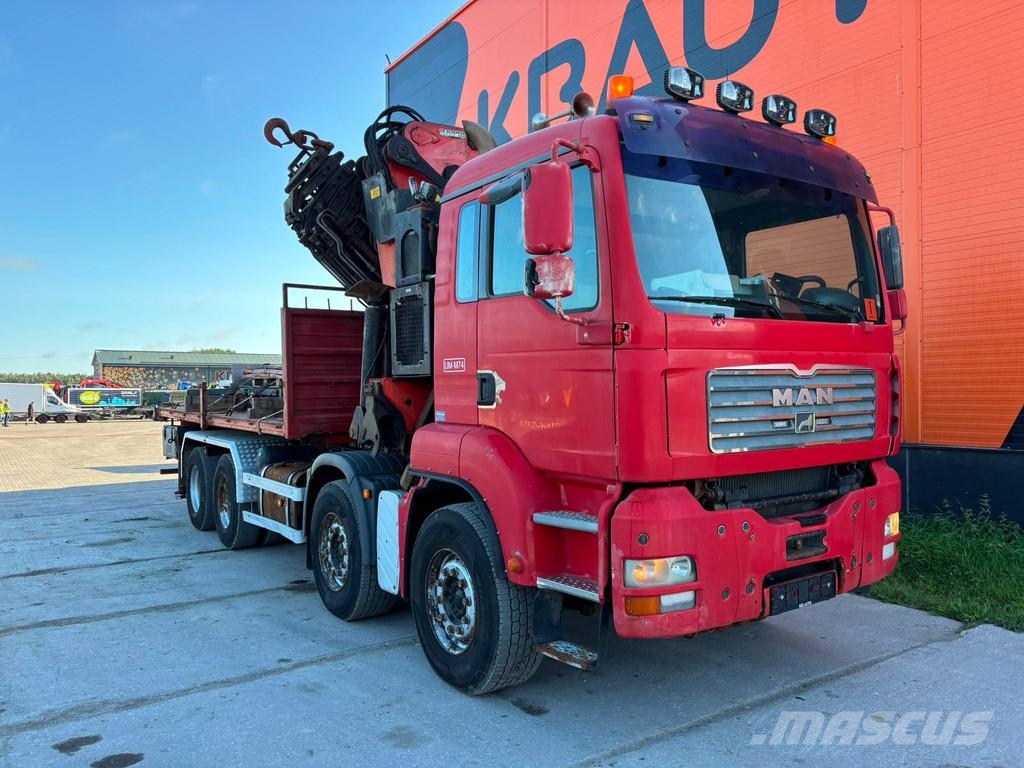 MAN TGA 35.380 8x4 PK 72002 / EXPORT OUTSIDE EU ONLY! شاحنات الرافعات