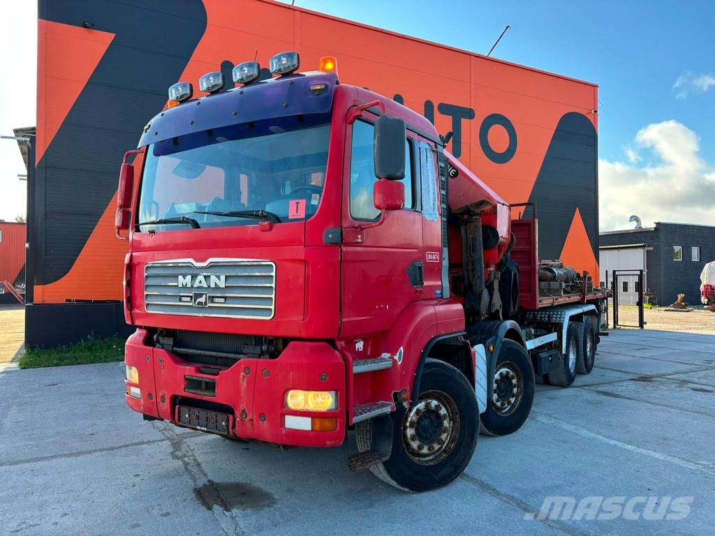 MAN TGA 35.380 8x4 PK 72002 / EXPORT OUTSIDE EU ONLY! شاحنات الرافعات