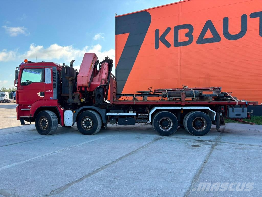 MAN TGA 35.380 8x4 PK 72002 / EXPORT OUTSIDE EU ONLY! شاحنات الرافعات