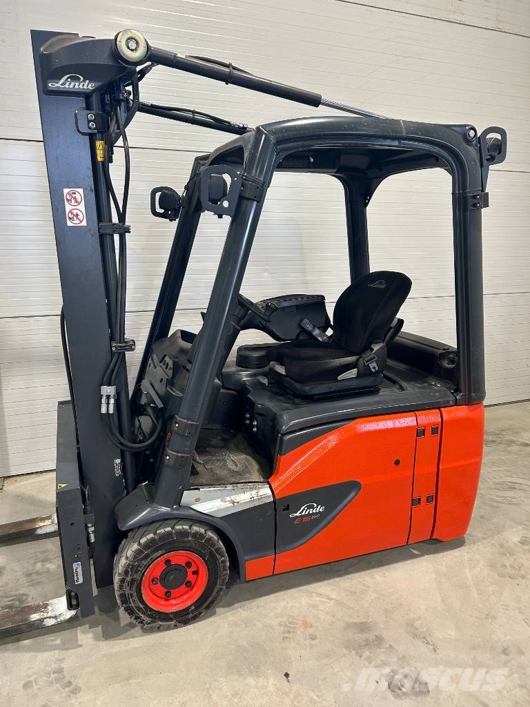 Linde E 16-02 Elmotviktstruckar