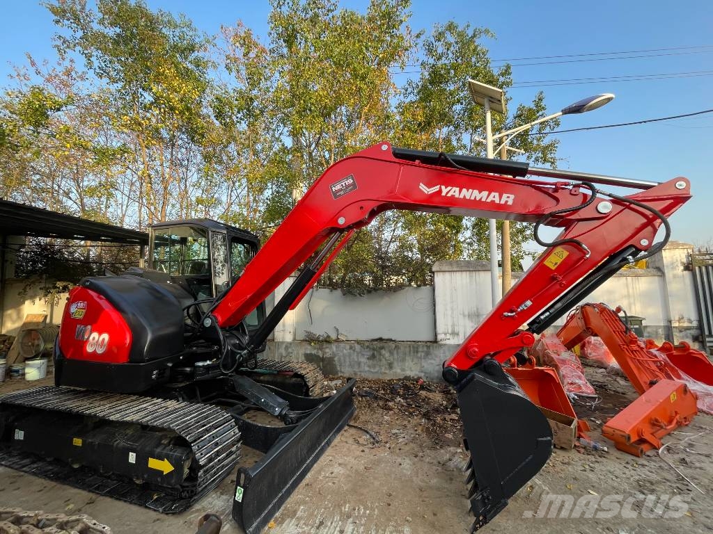 Yanmar Vio 80 Vidutinės galios ekskavatoriai 7-12 t